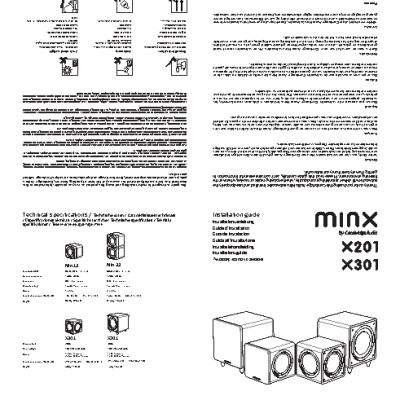CAMBRIDGE AUDIO Minx X301