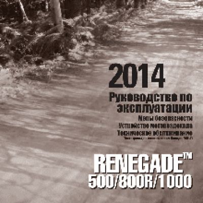 CAN-AM Renegade 800R (2014)