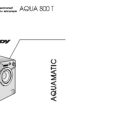 CANDY AQUA 800 T