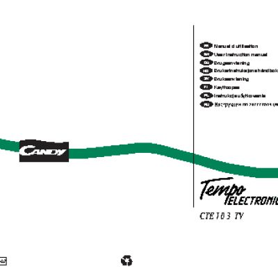 CANDY CTE 103 TV