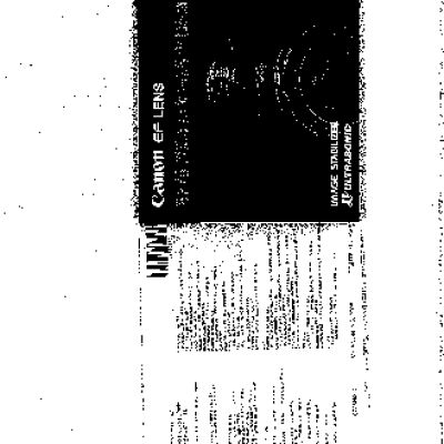 CANON EF70-300F4-5.6IS