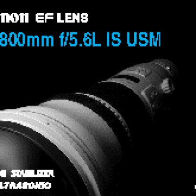 CANON EF 800mm f/5.6L IS USM