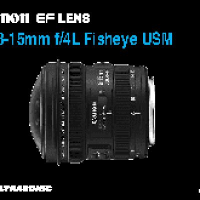 CANON EF 8-15mm f/4L Fisheye USM