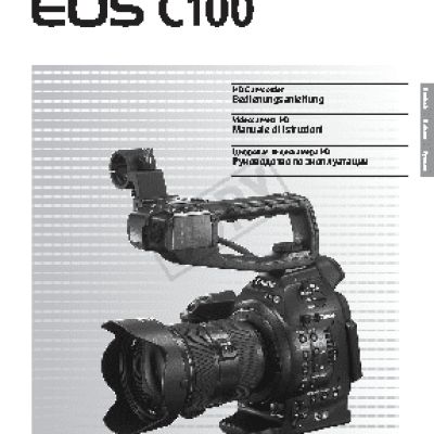 CANON EOS C100