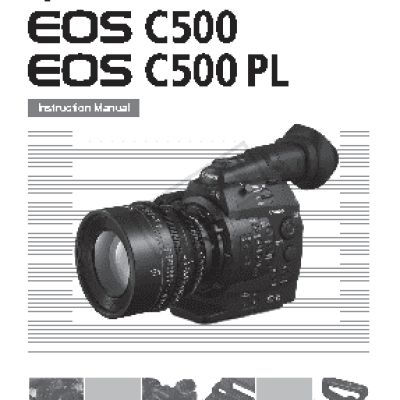CANON EOS C500 PL