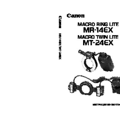 CANON Macro Twin Lite MT-24EX