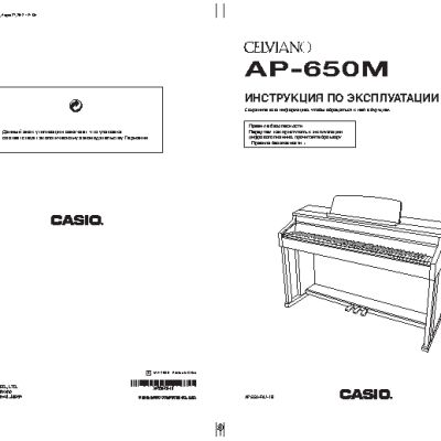 CASIO AP-650M