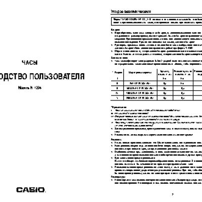 CASIO по модулю 1294