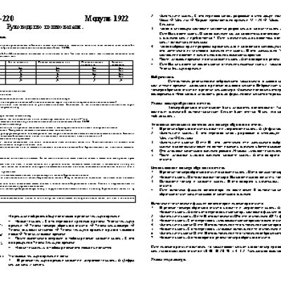 CASIO по модулю 1922