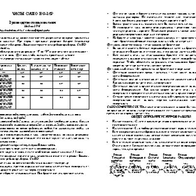 CASIO по модулю 2516