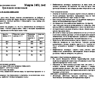 CASIO по модулю 2642