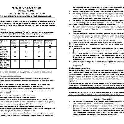 CASIO по модулю 2782