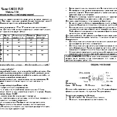 CASIO по модулю 856