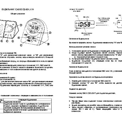 CASIO по модулю DQ610