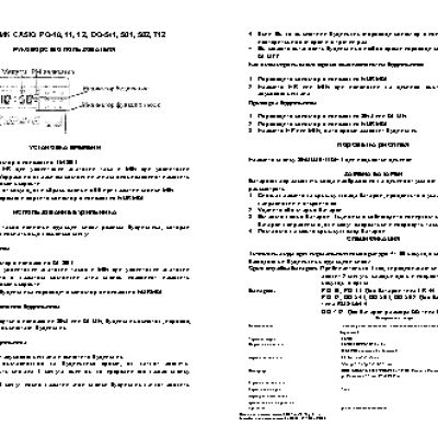 CASIO по модулю PQ10