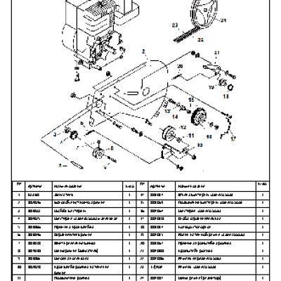 CHAMPION BC6612H - деталировка