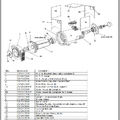 CHAMPION DG12E-3 - деталировка