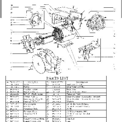 CHAMPION DG15ES - деталировка