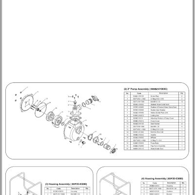CHAMPION DP50E - деталировка