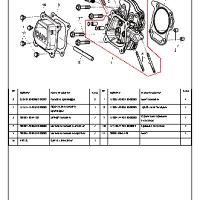 CHAMPION G210HK - деталировка