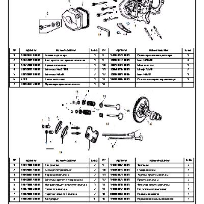 CHAMPION GG8000E - деталировка