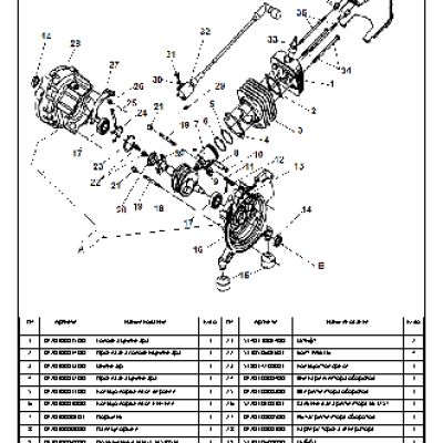 CHAMPION GG950DC - деталировка