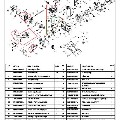 CHAMPION GP26-II - деталировка