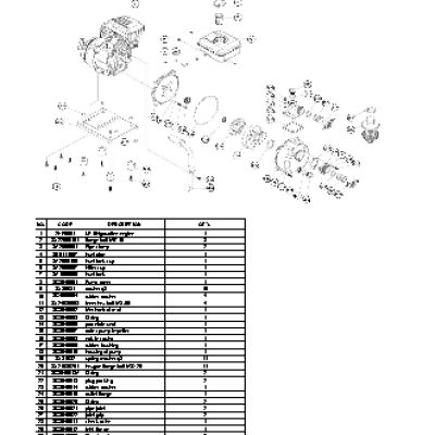 CHAMPION GP40 - деталировка