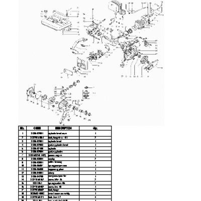 CHAMPION GP40-II - деталировка