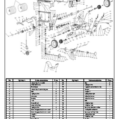 CHAMPION GS6510E - деталировка