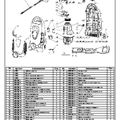 CHAMPION HP6160 - деталировка