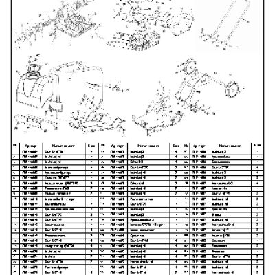 CHAMPION PC1150FT - деталировка