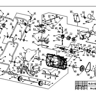 CHAMPION STE1650 - деталировка