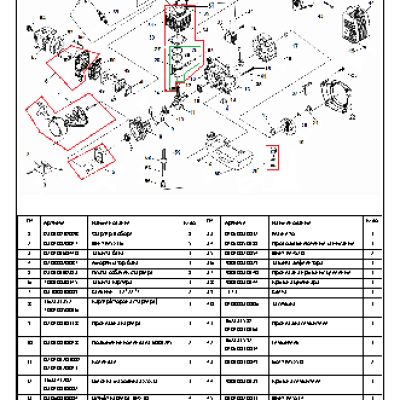 CHAMPION T233 - деталировка