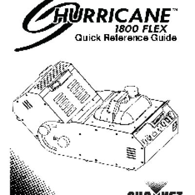 CHAUVET-DJ Hurricane 1800 Flex