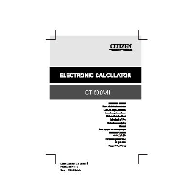 CITIZEN CT-500VII