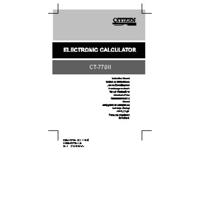 CITIZEN CT-770II