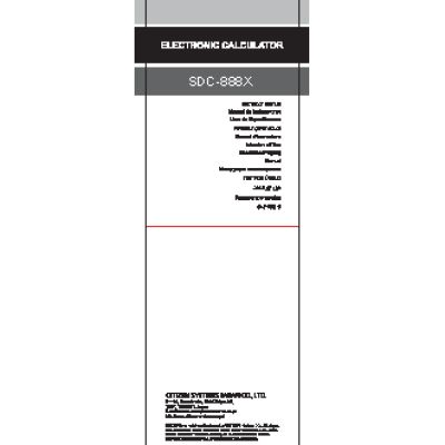 CITIZEN SDC-888TIIGE