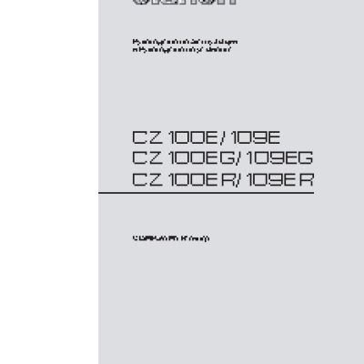 CLARION CZ100E(EG)(ER)