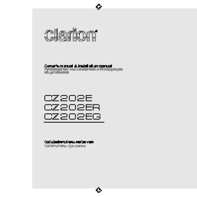 CLARION CZ202E(EG)(ER)