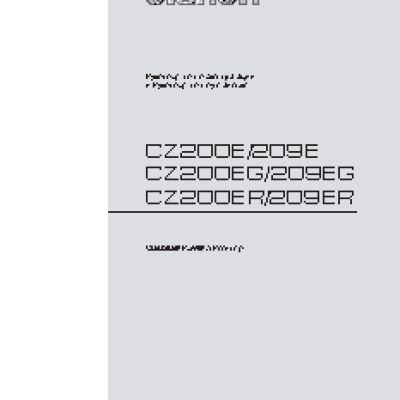 CLARION CZ209E(EG)(ER)