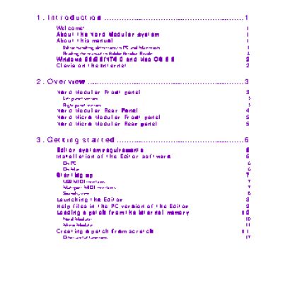 CLAVIA Nord Modular & Micro Modular V3