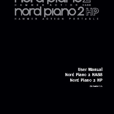 CLAVIA NORD Piano 2 HP