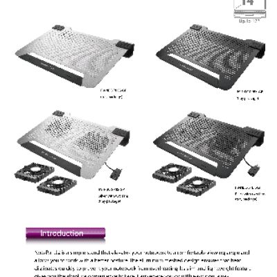 COOLER MASTER NotePal U2 Active R9-NBC-8PBK-GP