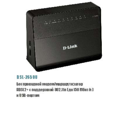 D-LINK DSL-2650U/RA/U1A