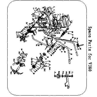 DDE V380II чертёж