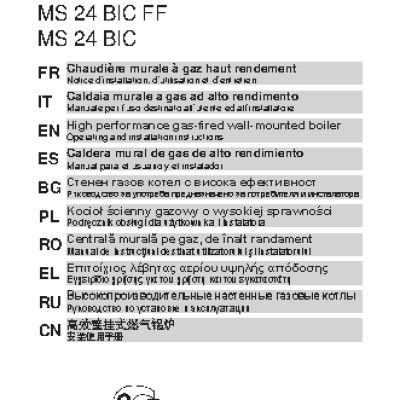 DE DIETRICH MS 24 BIC FF
