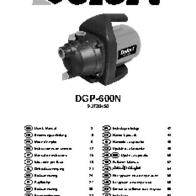 DEFORT DGP-600N