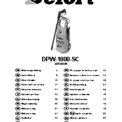 DEFORT DPW-2000-SC