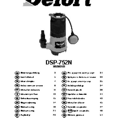 DEFORT DSP-752N